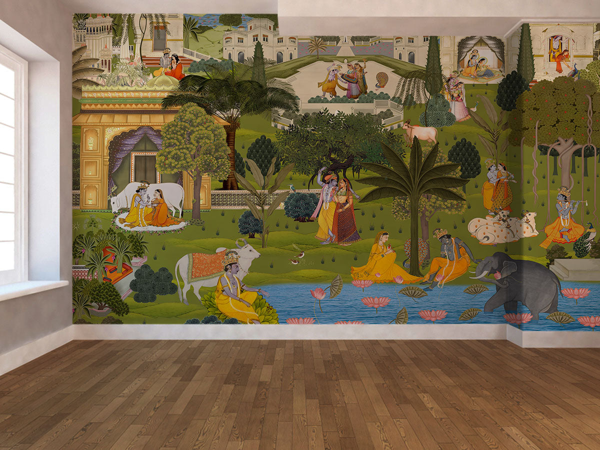Divine Tales of Radha Krishna