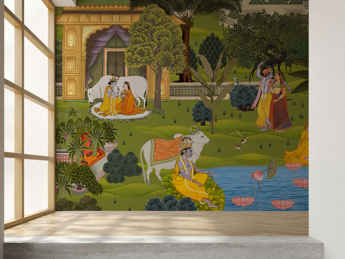 Divine Tales of Radha Krishna