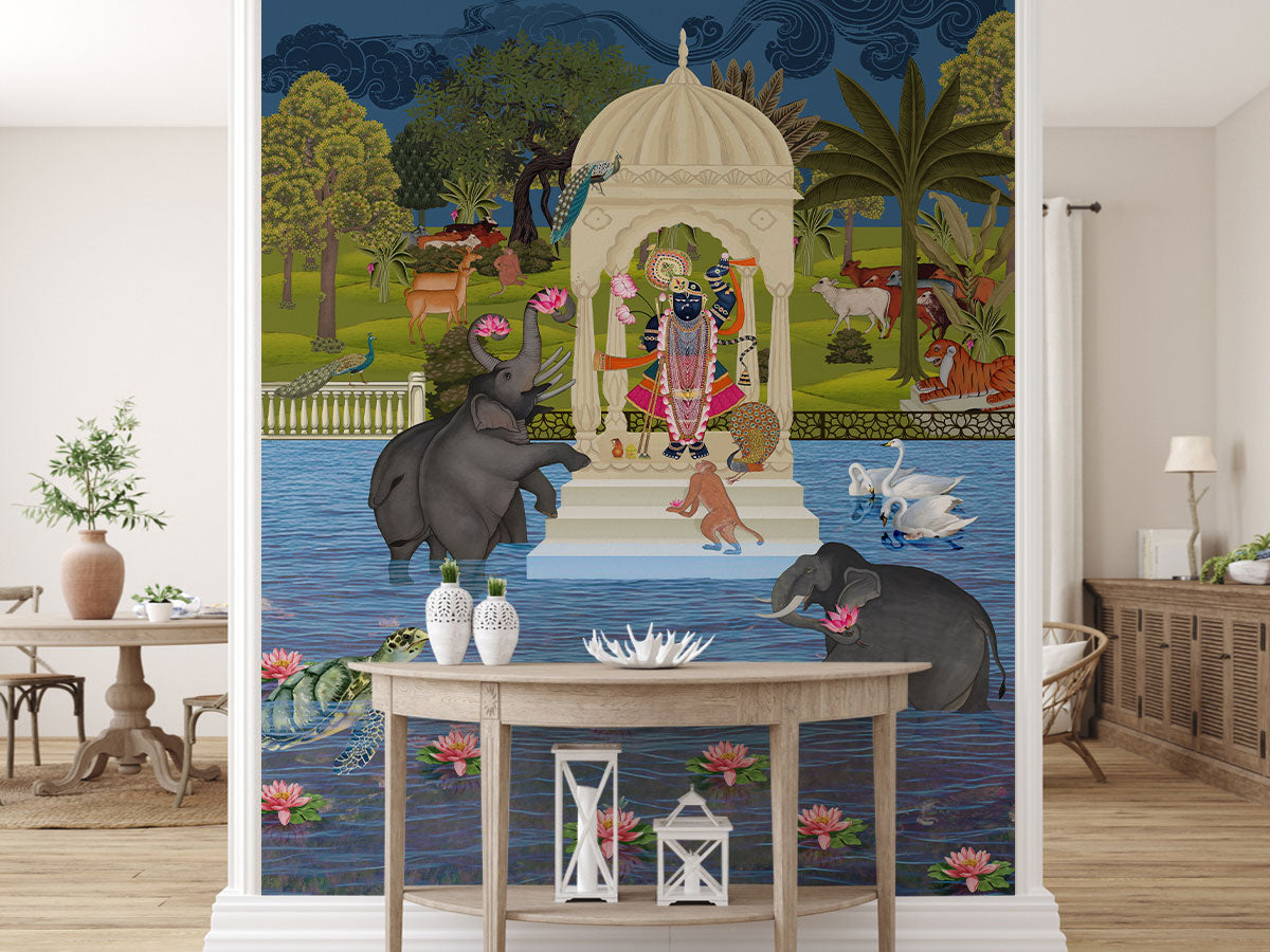 Divine Waters: Shreenathji’s Sacred Play