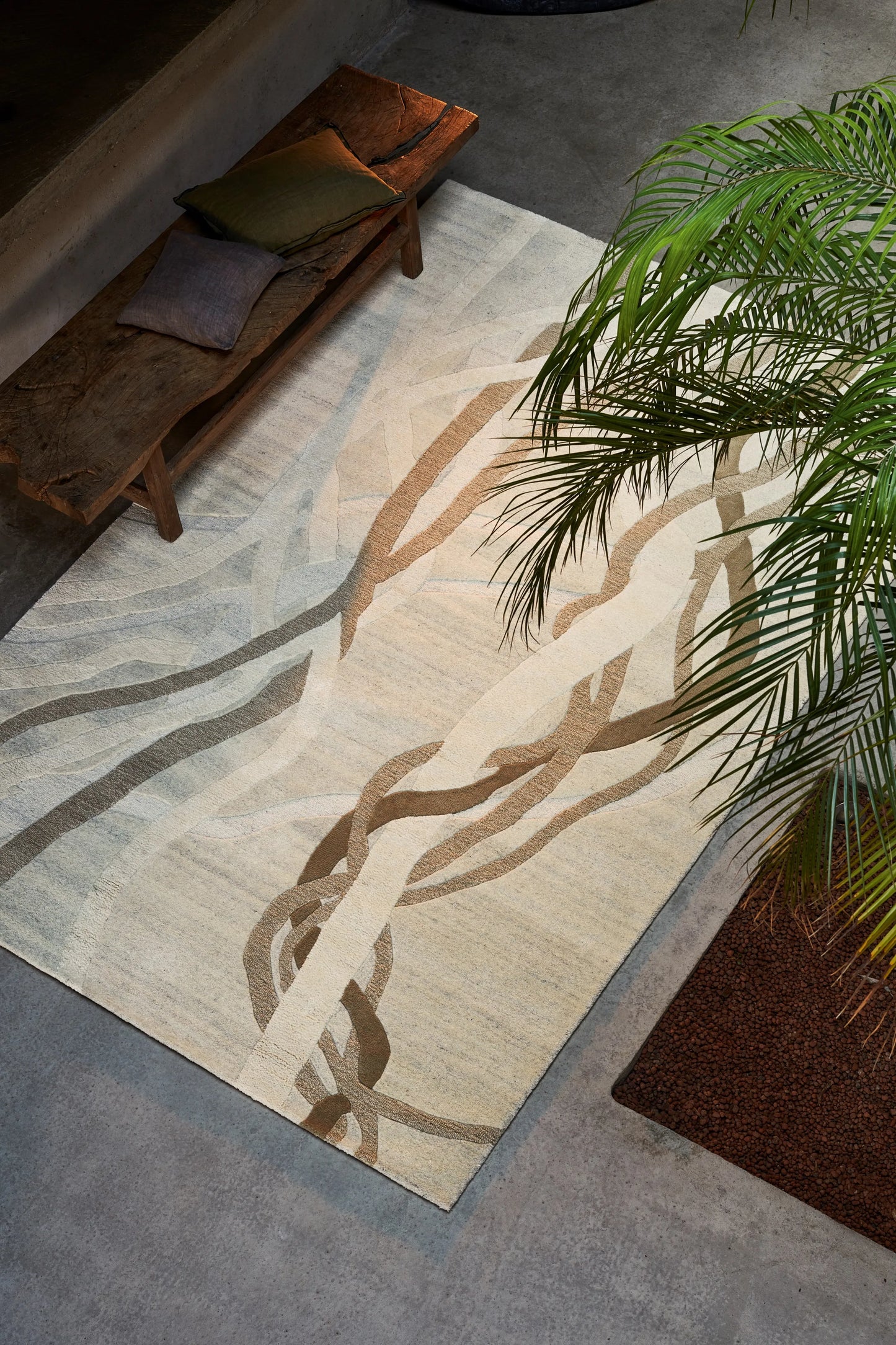 Best Abstract Harmony Rug – Modern Art-Inspired Wool Rug for Elegant Interiors