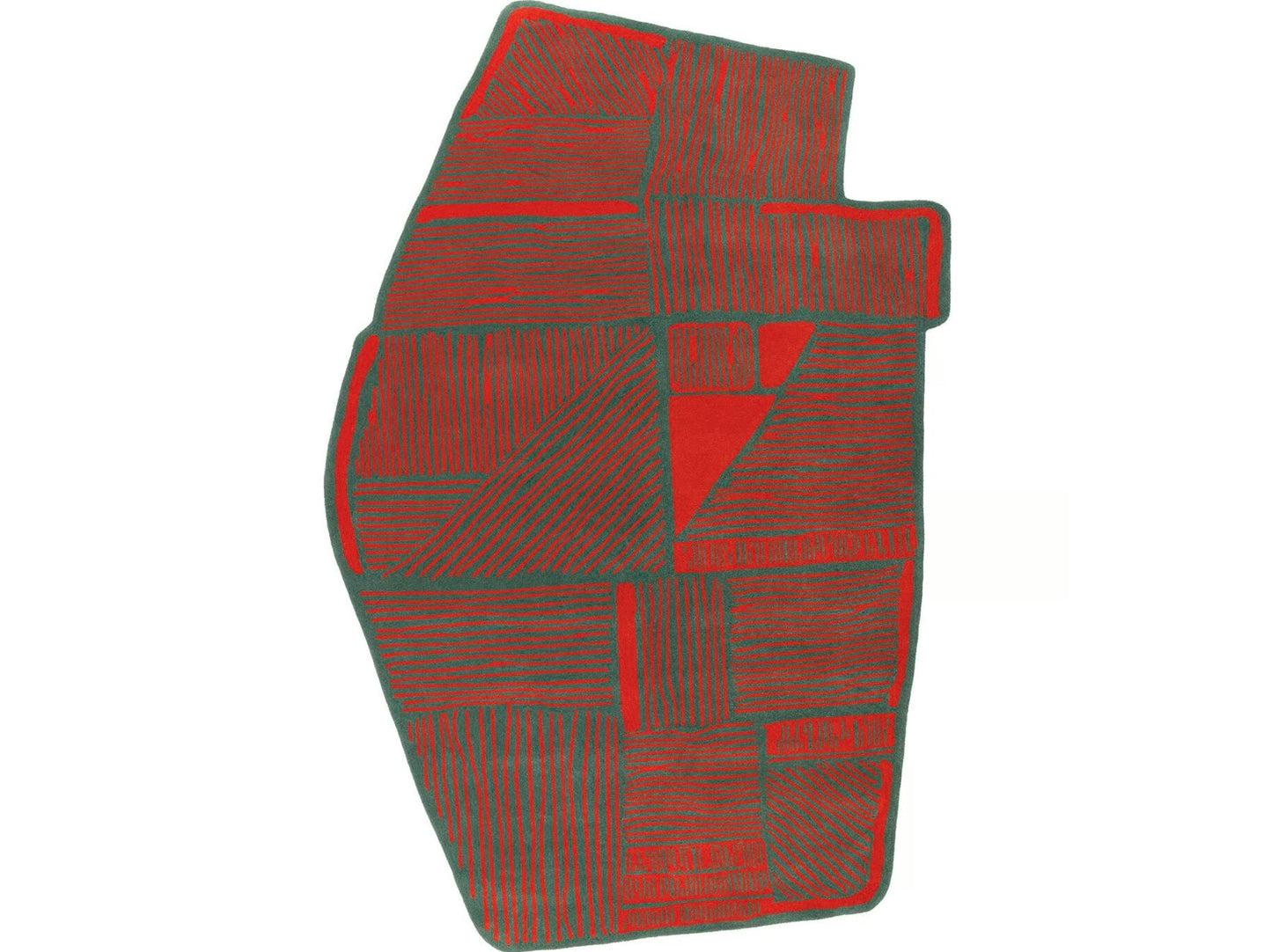 Monochrome Rhythm Rug