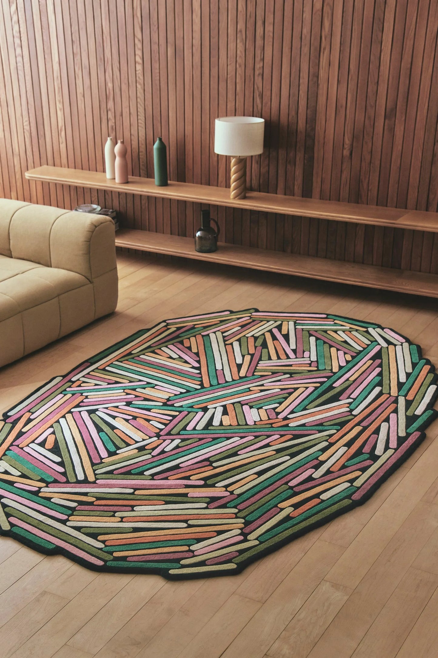 KaleidoPop Statement Rug
