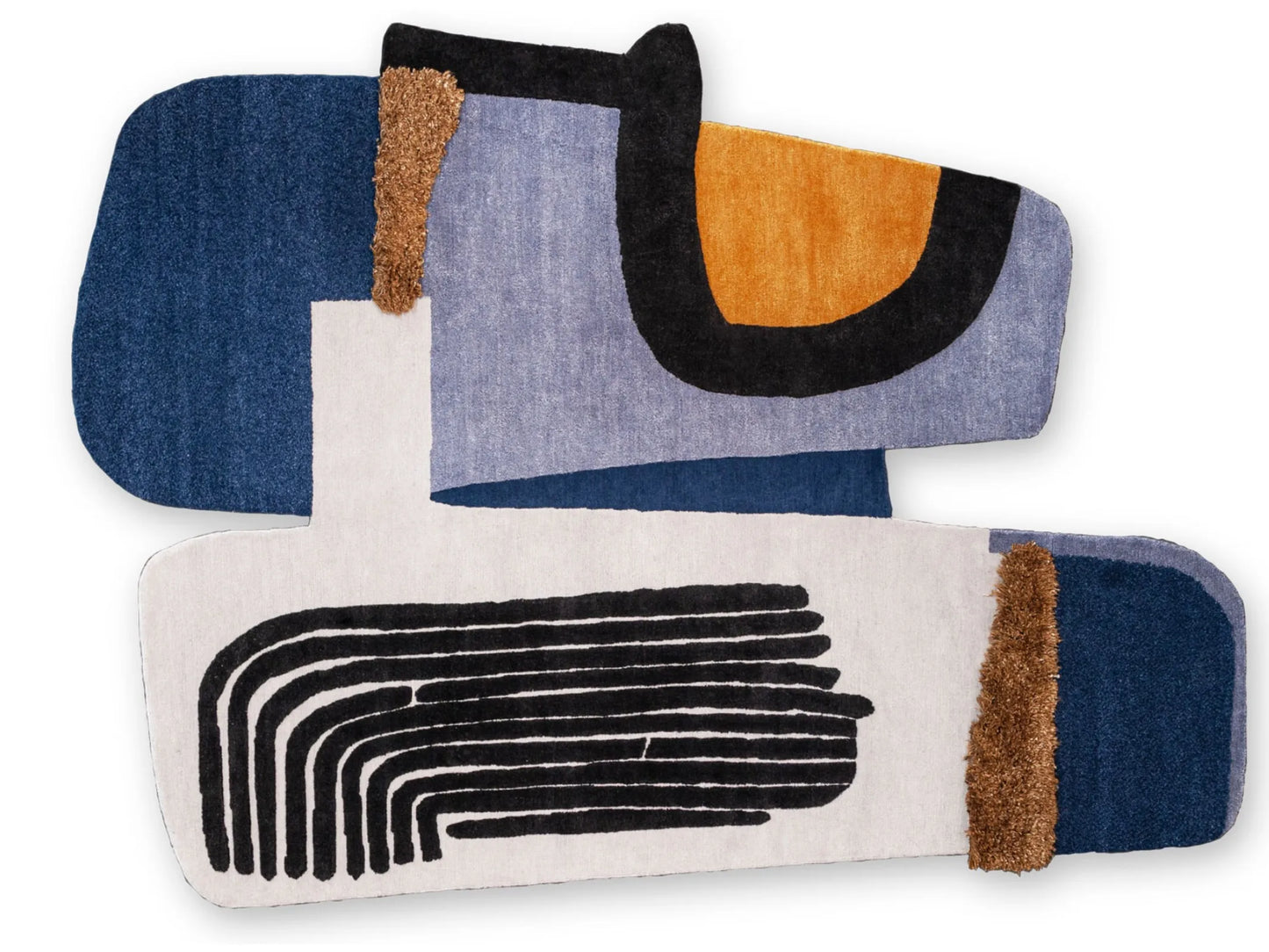 Noir Echo – Best Rug for Bold, Artistic Interiors