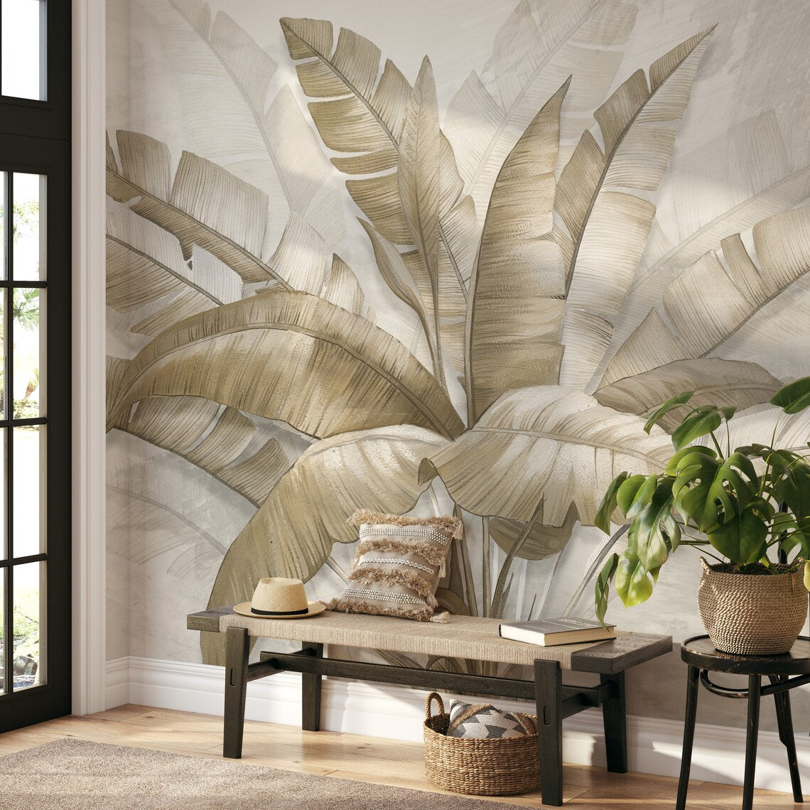 Elegant Banana Leaf Haven