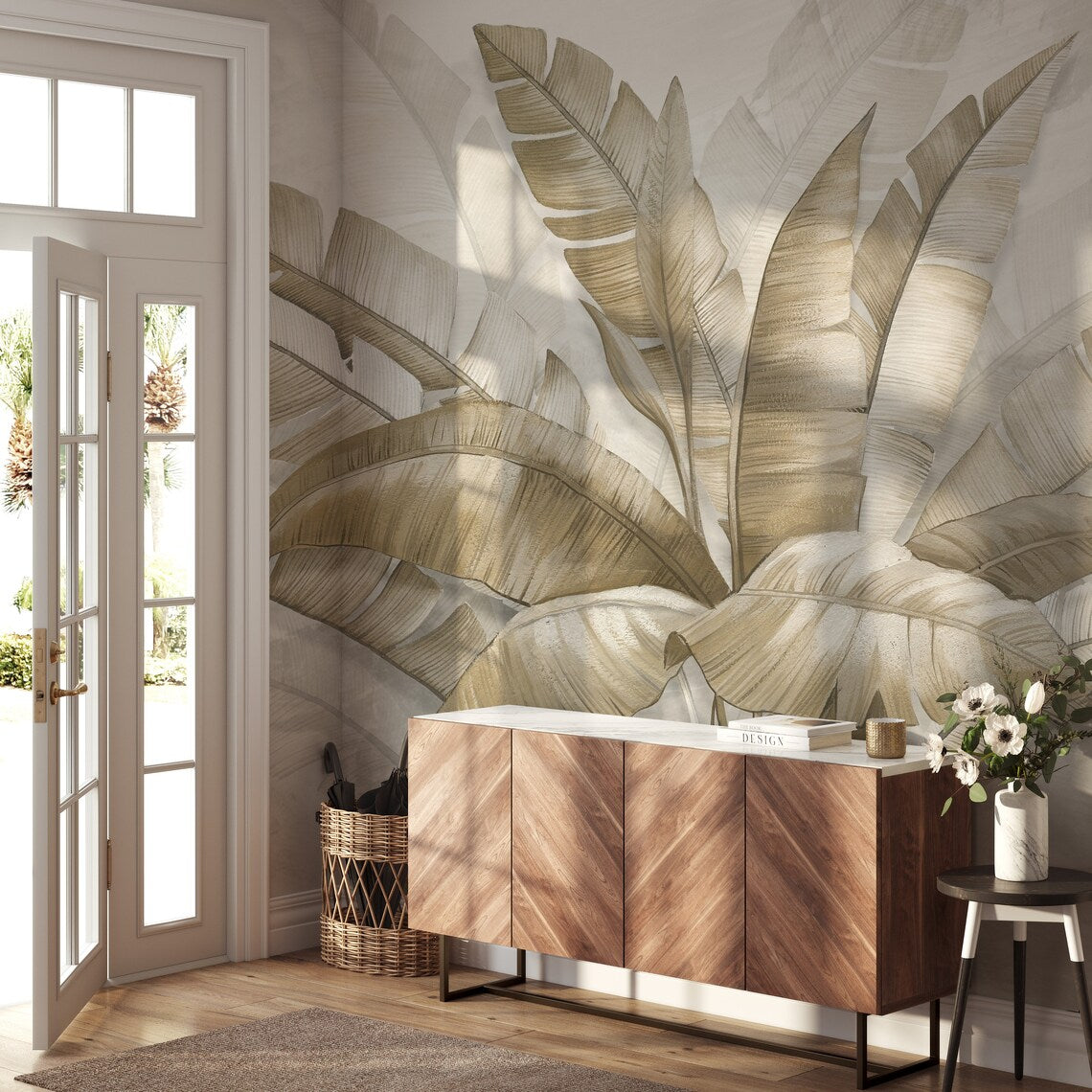 Elegant Banana Leaf Haven