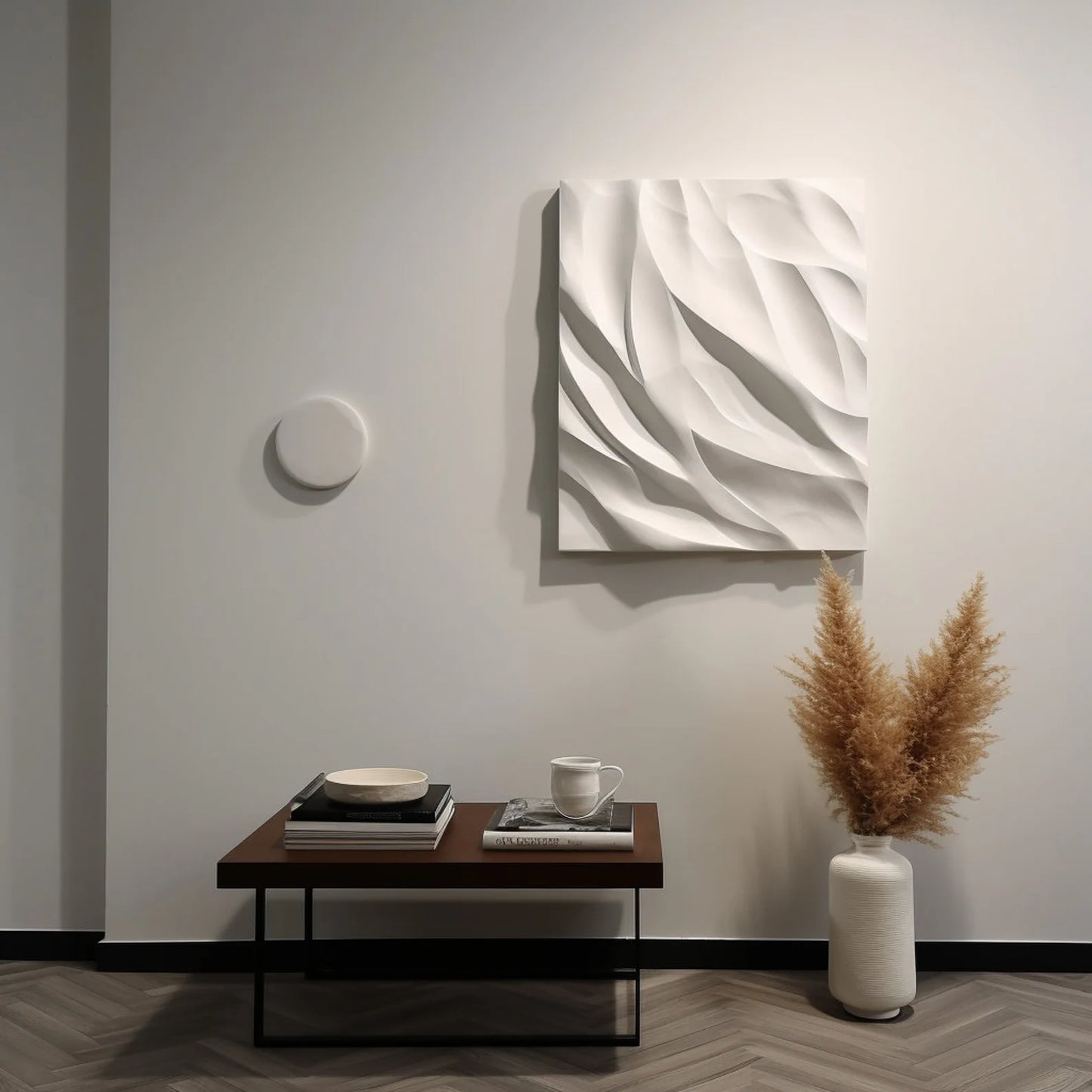 Blush Reverie – Best Soft Abstract Artwork for Elegant Home Decor
