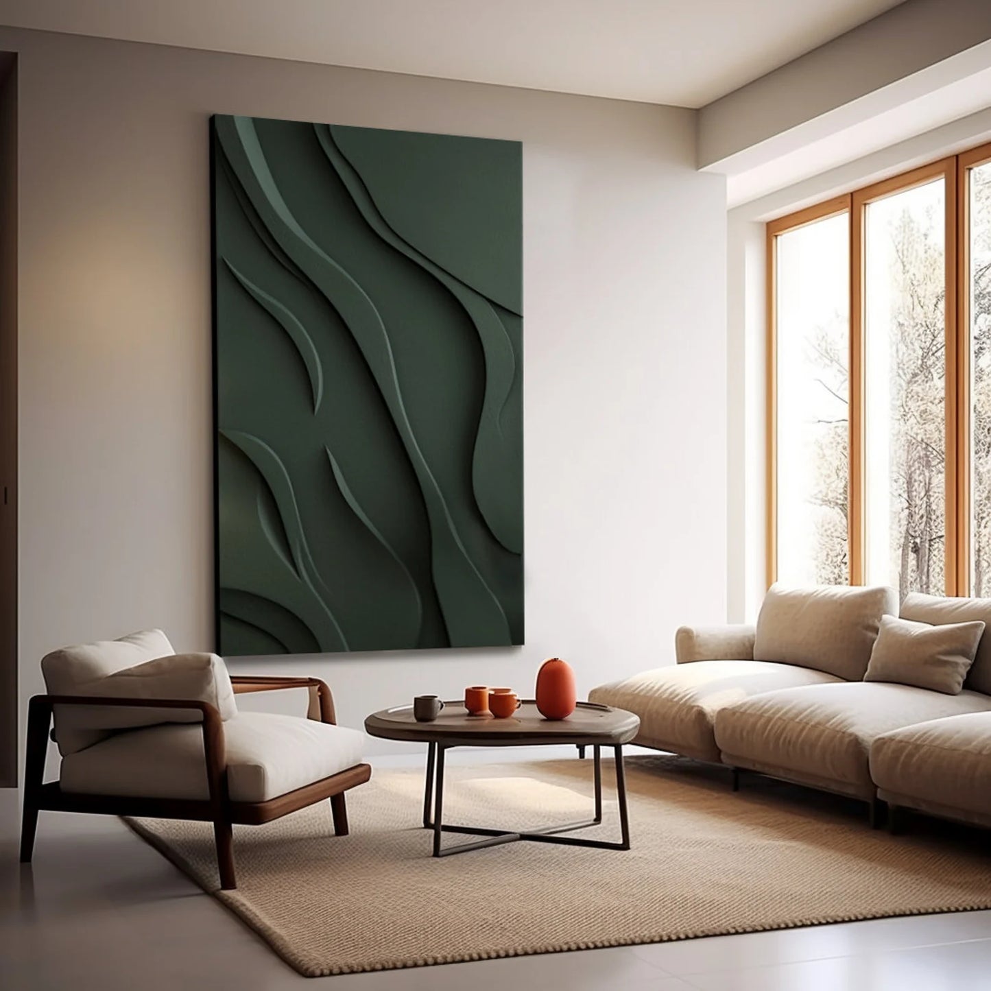 Whispering Terracotta – Best Earth-Toned Artwork for Cozy Home Decor