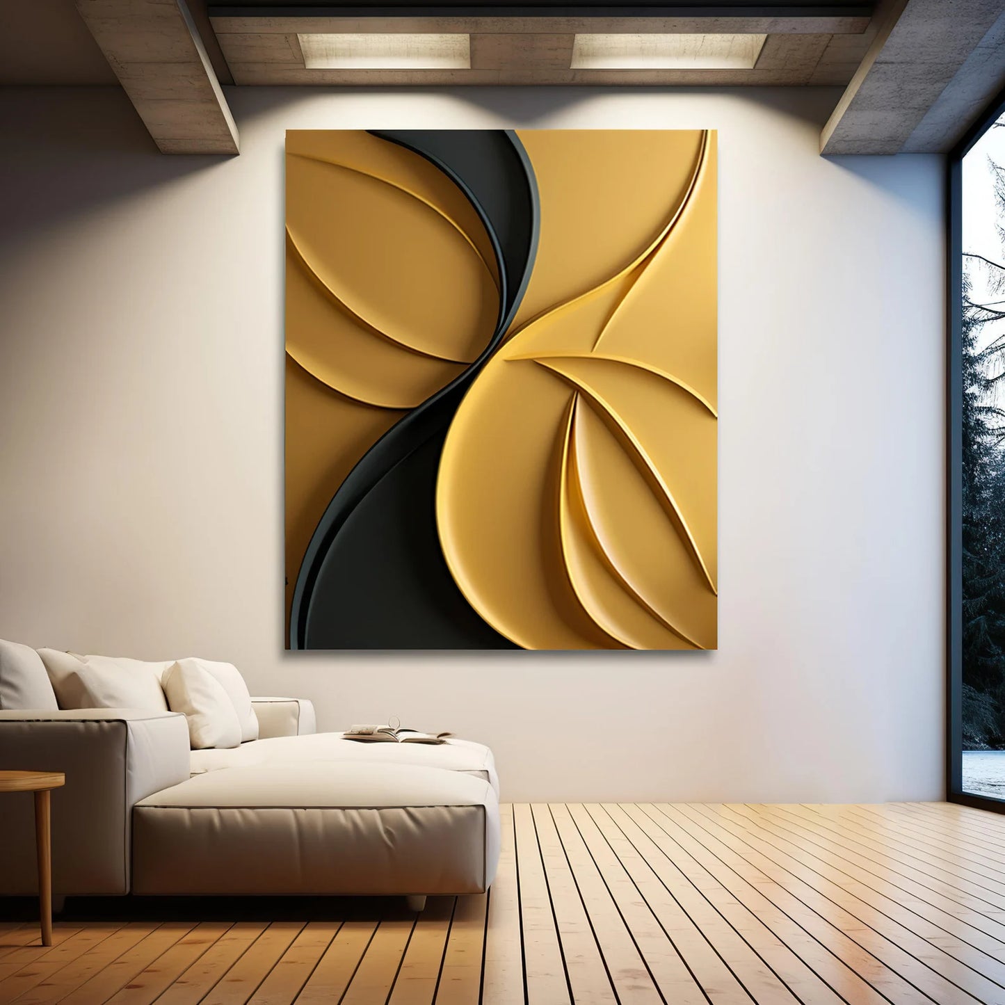 Ivory Echo – Best Neutral Artwork for Minimalist Home Decor