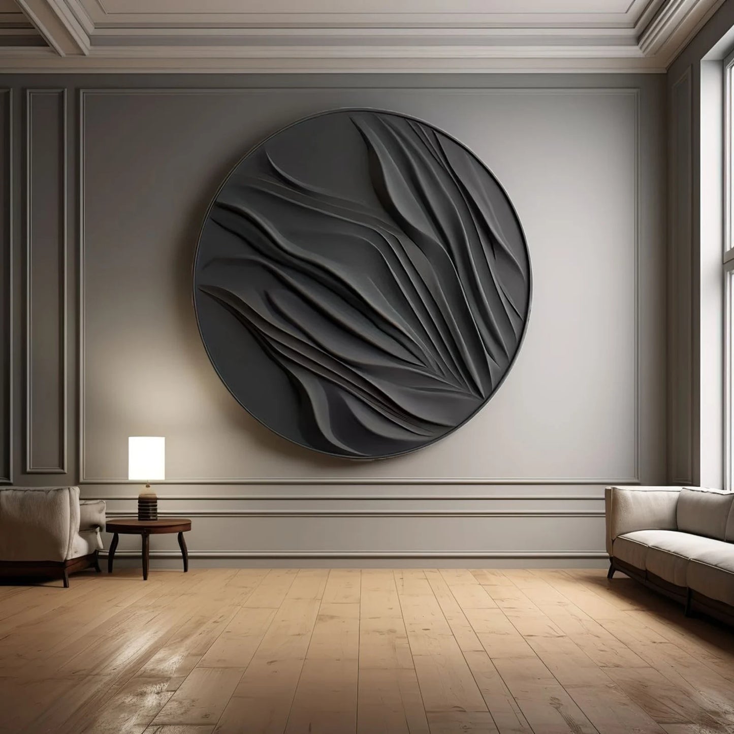 Best Dusk Echoes – Moody Abstract Art for Statement Walls
