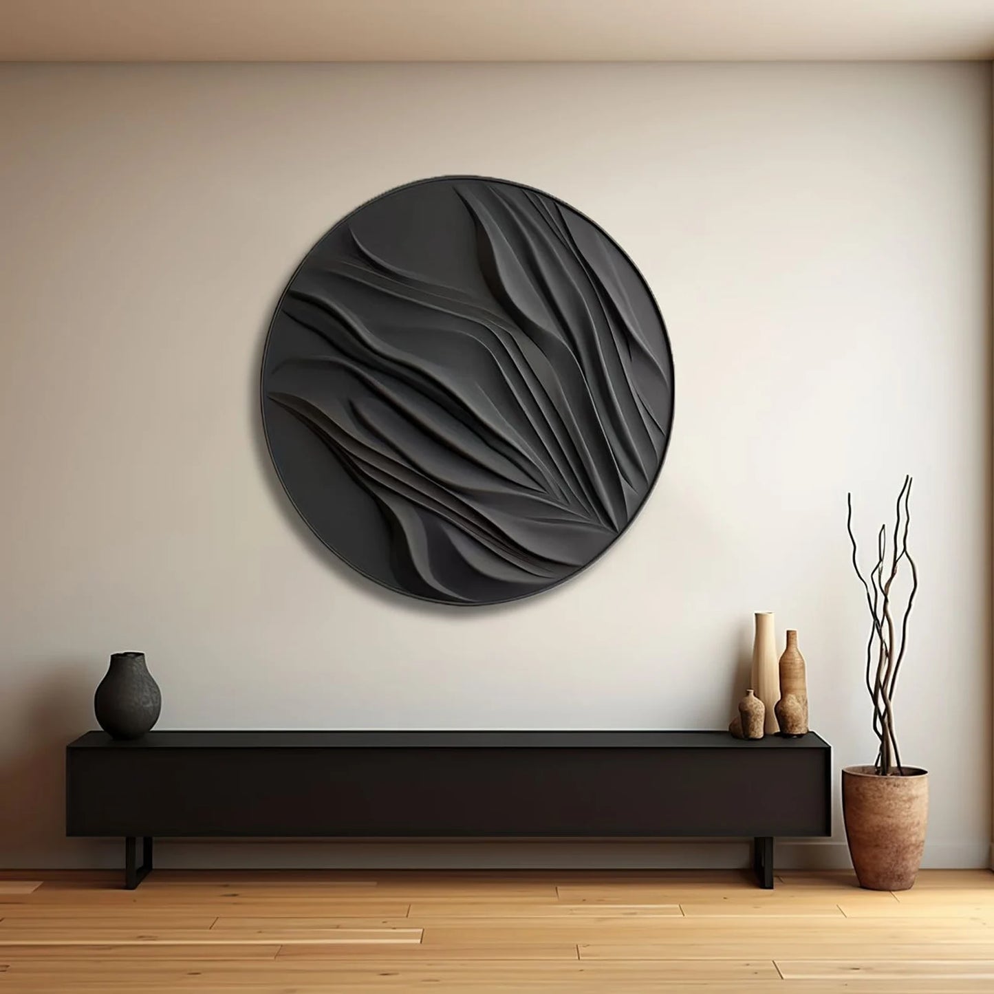 Best Dusk Echoes – Moody Abstract Art for Statement Walls