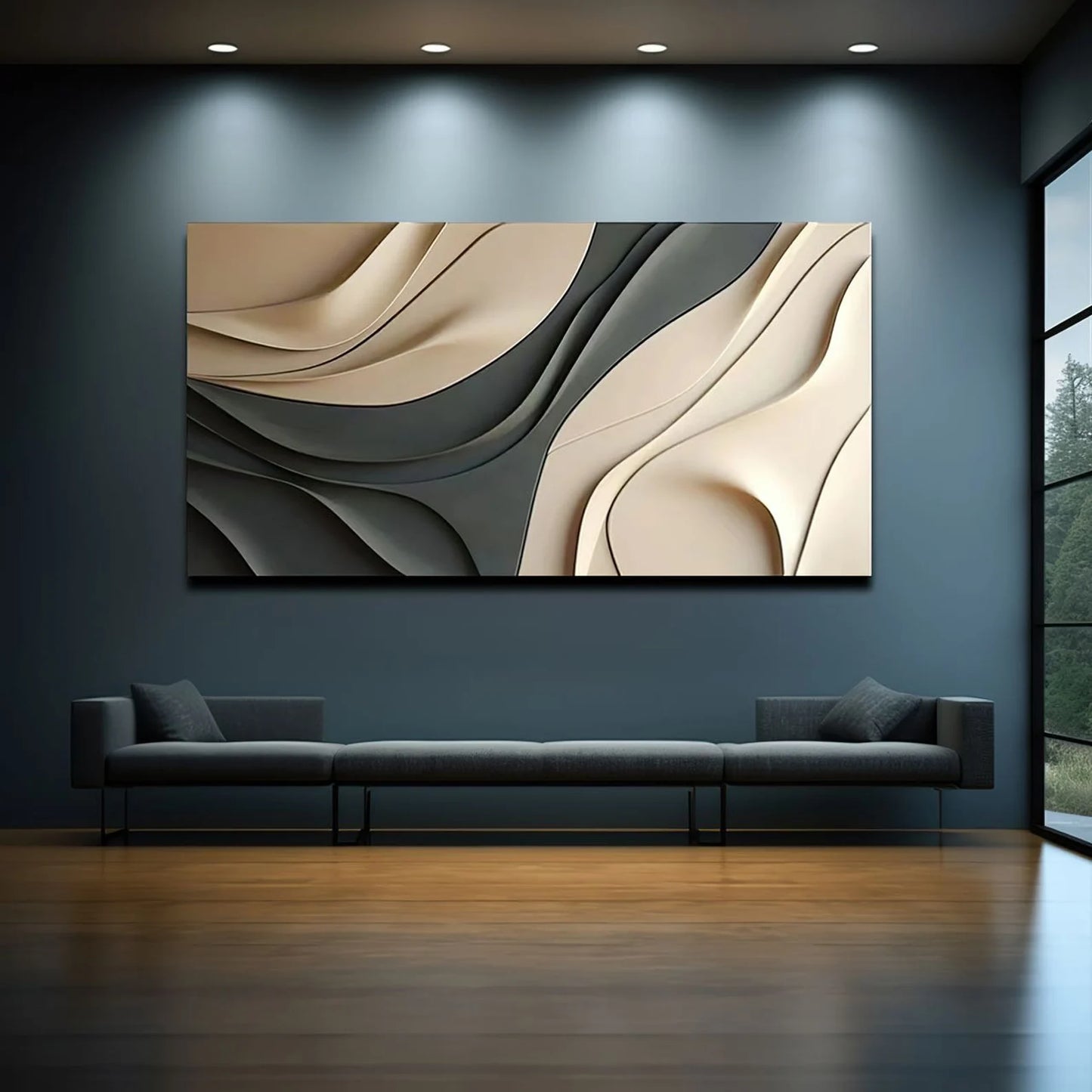Best Spiral Drift – Modern Abstract Wall Art for Bold Interiors