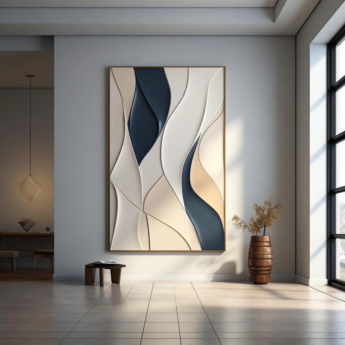Silent Horizon – Best Contemporary Artwork for Bespoke Home Interiors