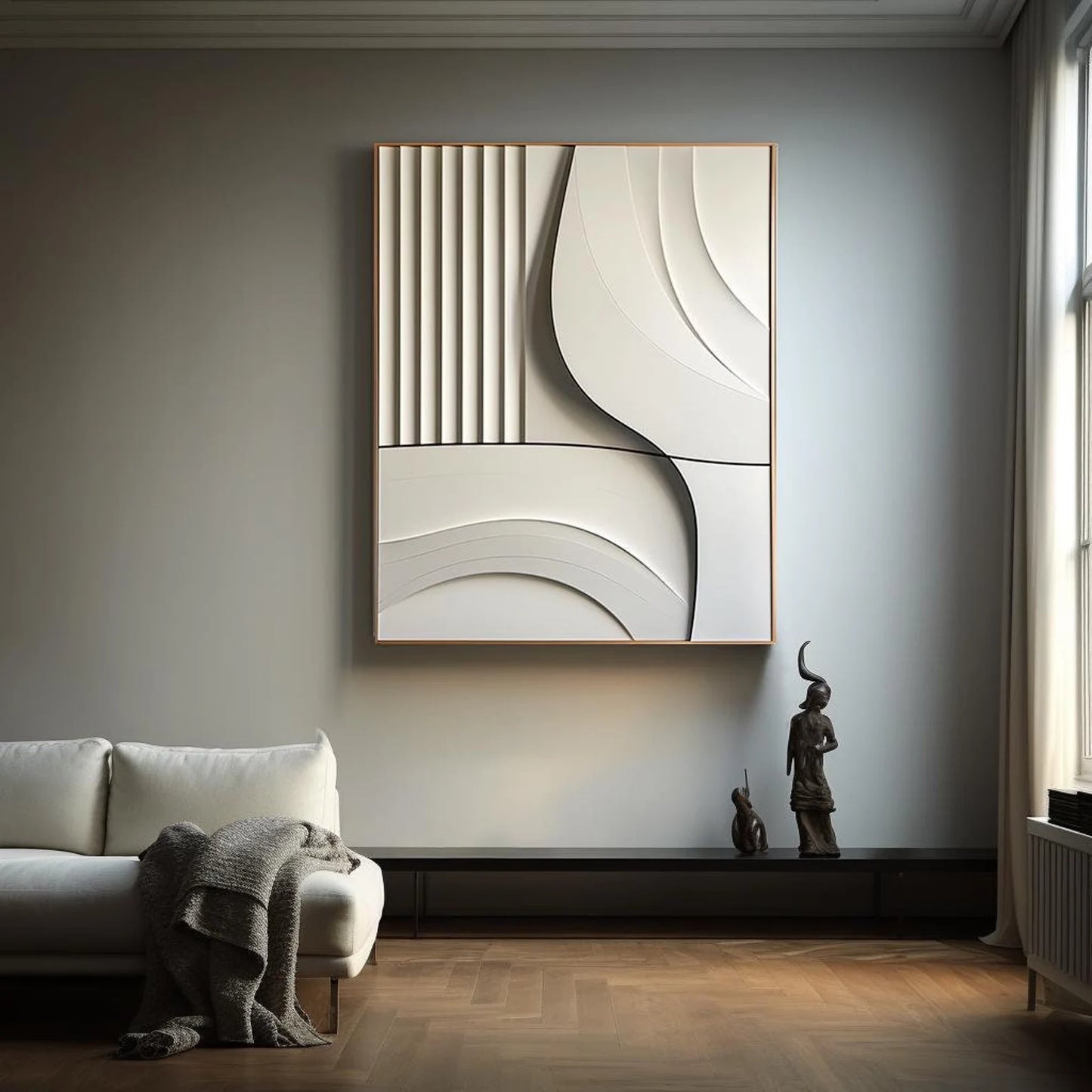 Echoes of Stillness – Best Contemporary Artwork for Bespoke Home Decor