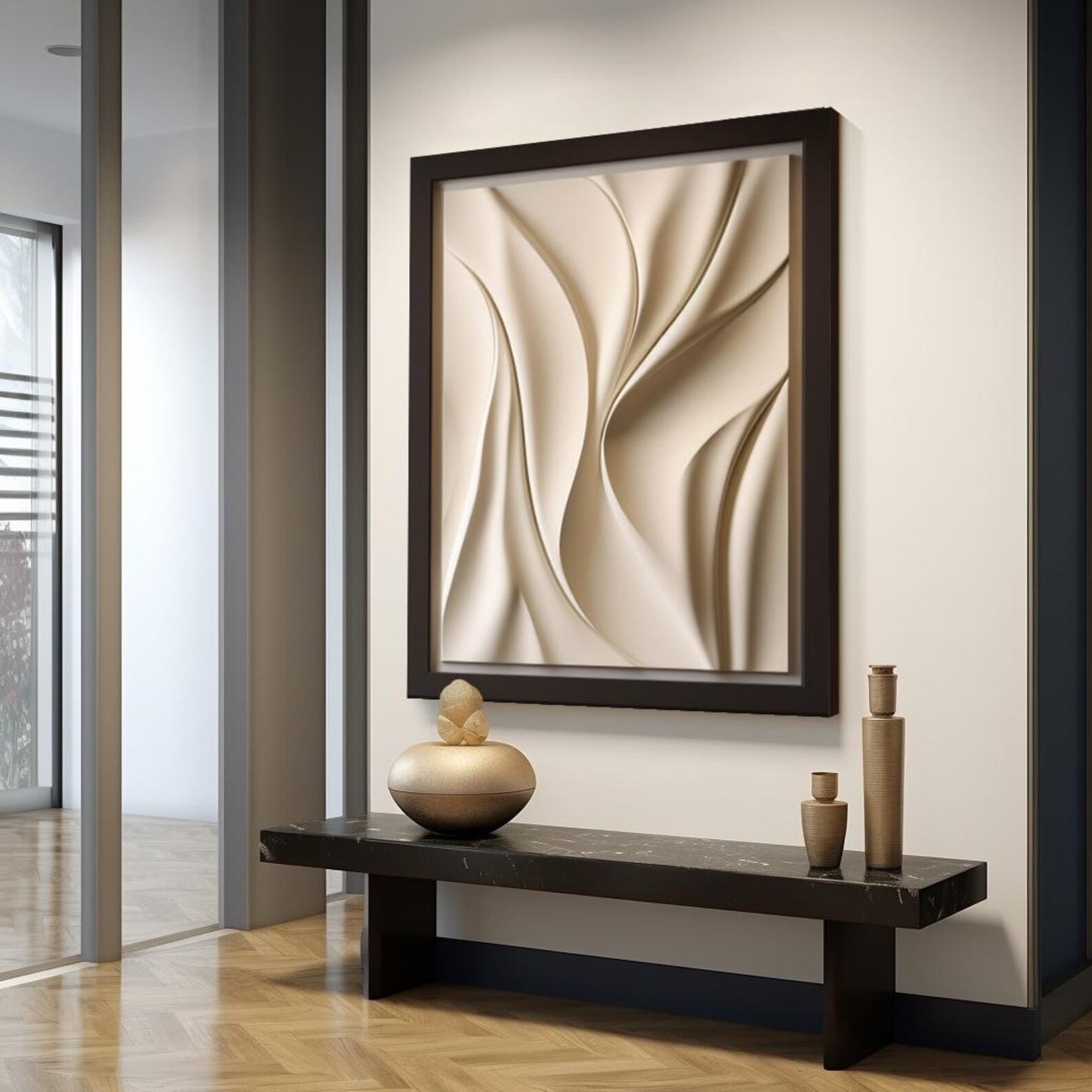 Flowing Elegance - 3D Textured