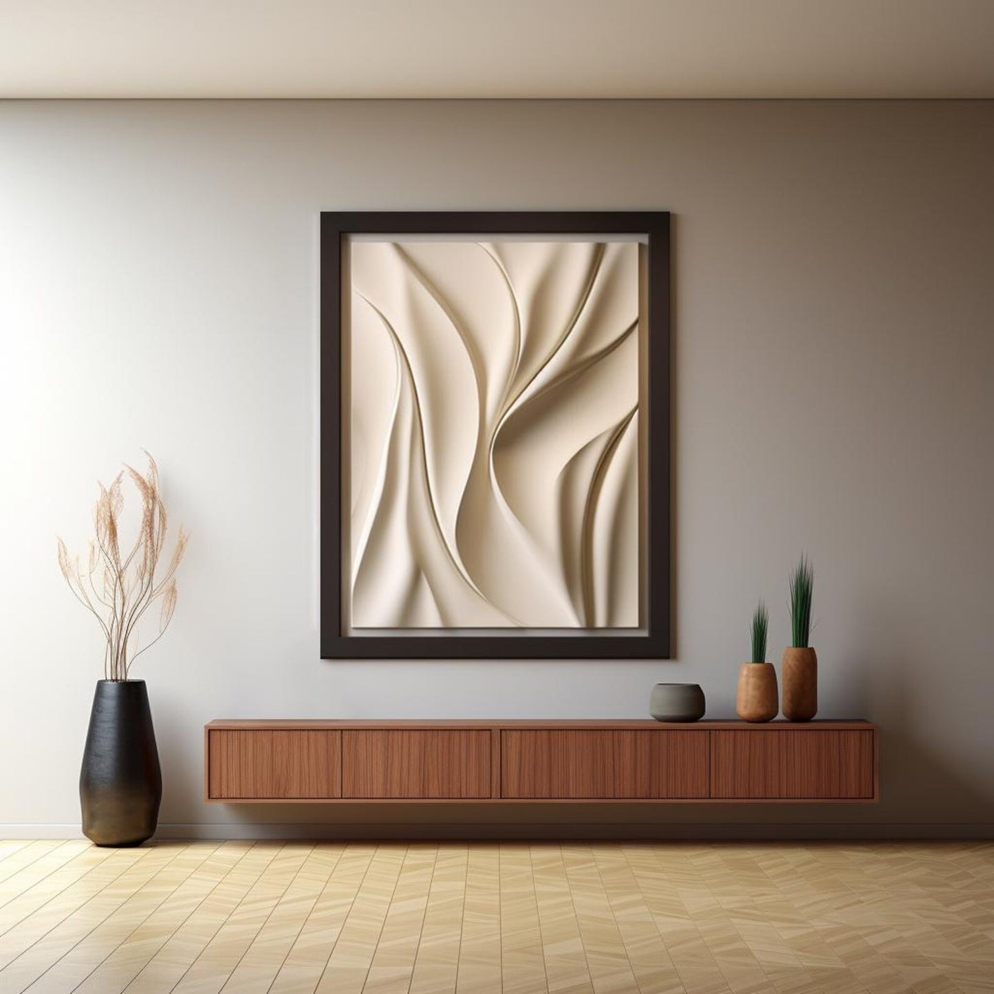 Flowing Elegance - 3D Textured